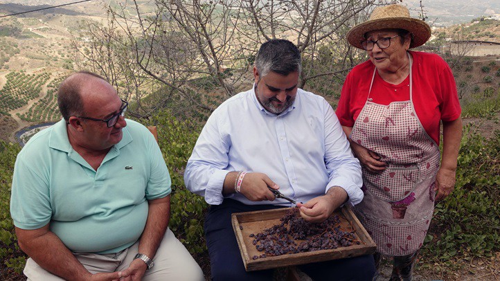 El PSOE reclama a la Diputación y a la Junta que cumplan sus compromisos con el SIPAM de la uva pasa