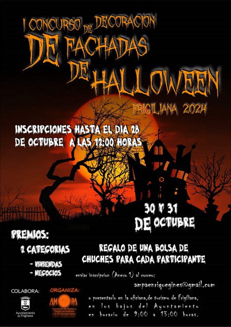  I Concurso de Decoración de Fachadas 'Halloween' Frigiliana 2024